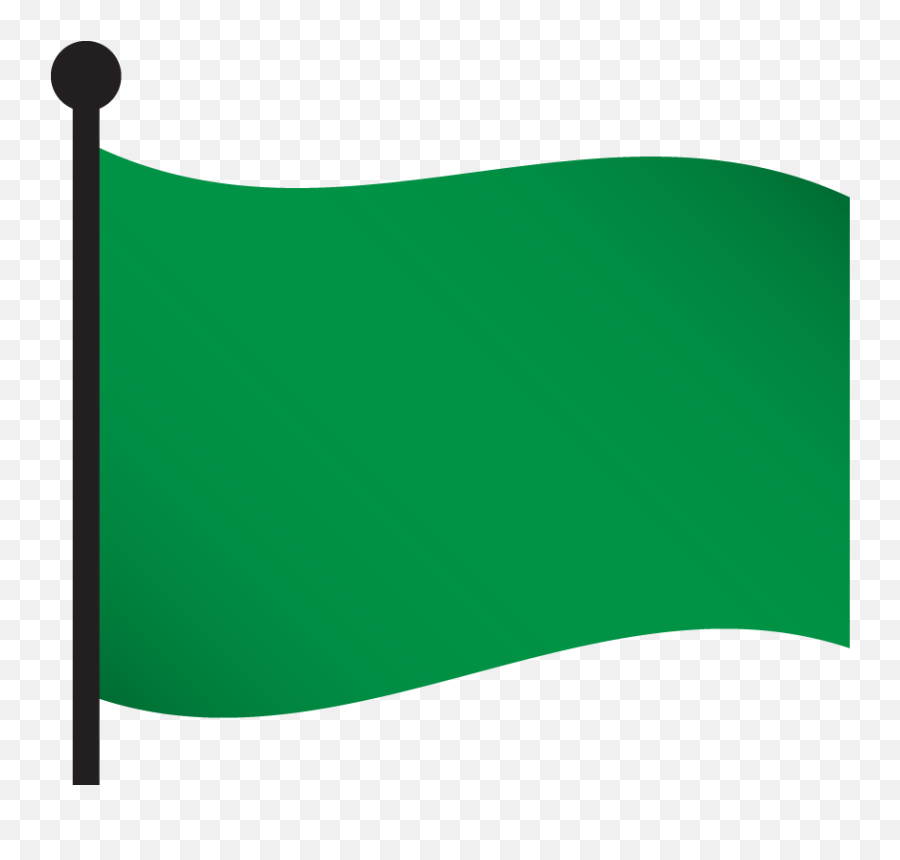 Green Flag - Green Flag Clipart Png Emoji,Rebel Glaf Emoji