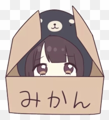 Kawaii Girl Emoticon - Chicas Anime Con Expresiones Emoji,Happy Emoticon Kwaii