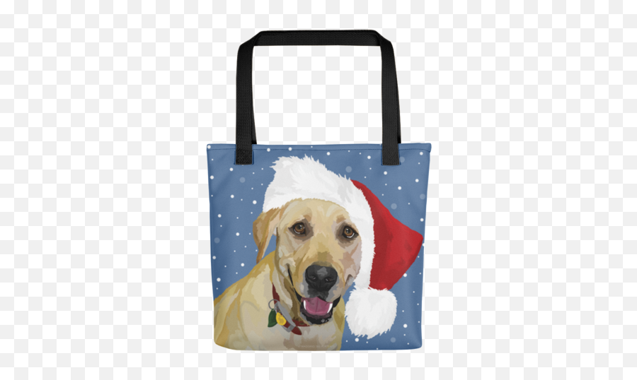 Add A Name Personalised Black Labrador - Orange Tote Bag Emoji,Paint Emoji Onto Tote Bag