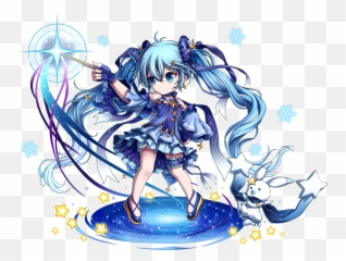 Twinkle Snow Miku - Fictional Character Emoji,Miku Hatsune Emoticons