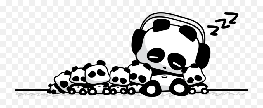 Snoopy Sleeping Png - A Bunch Of Sleeping Panda Sleeping Panda Game Emoji,Sleepy Snoopy Emoticon