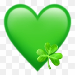 Green Heart Iphone Emoji Sticker - Teal Emoji Heart,Iphone Green Heart ...