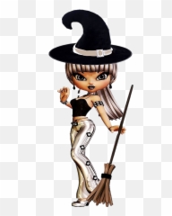 Halloween Digital Art Voodoo Doll Tattoo - Muñecas De Halloween Con Nombres Emoji,Voodoo Dolls Emoticons.