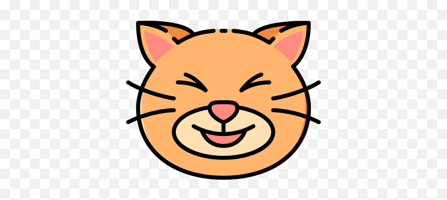 Cat - Free Animals Icons Cat Emoji,Lauhint Emoji Cat