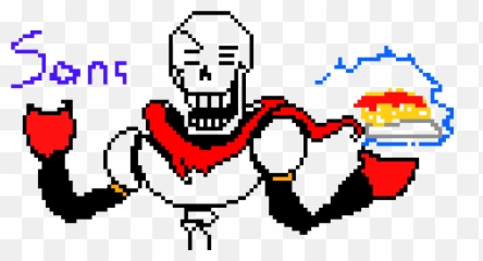Papyrus Stronger Than You Iii Clipart - Overworld Sans Sprite Colored Emoji,Papyrus Emoji