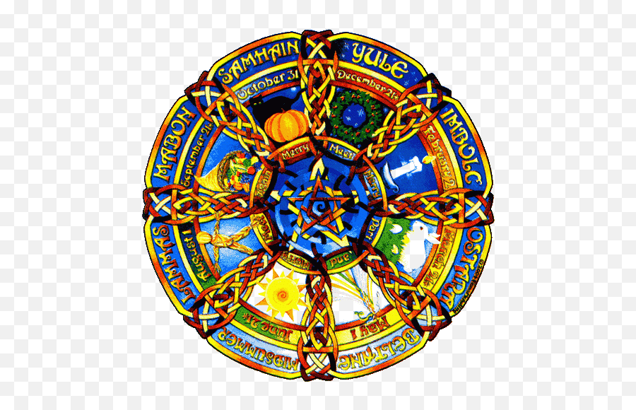 October 2010 - Wheel Of The Year Celtic Emoji,Winter Solstice Brighter Days Ahead Emoticon