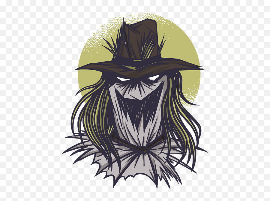 Creepy Scarecrow Carry - All Pouch Scarecrow Emoji,Emoticons Scarecrow Face