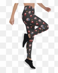 Heart And Brain U2013 The Awkward Store - Leggings Emoji,Awkward Yeti Comics Emotion