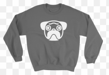 Download Ghost Pug Sweatshirt - University Of American Samoa Law School Emoji,Halloween Emoji Sweatshirt
