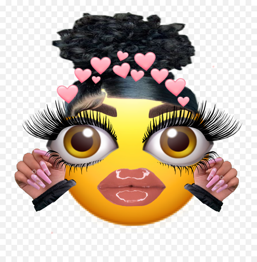 Periodt Funnyemoji Boo Sticker,Eye And Lips Emojis