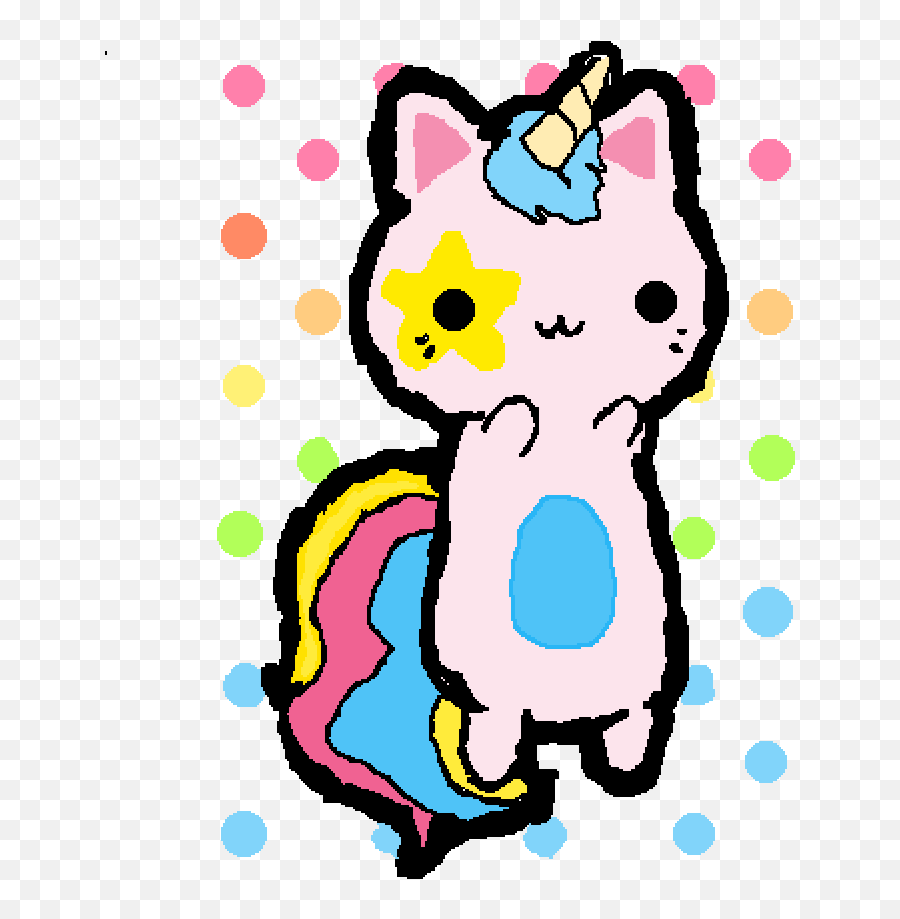 Unicorns Transparent Cat - Unicorn Kawaii Transparent Cute Gacha Life Bffs Emoji,Unicorn Emoji