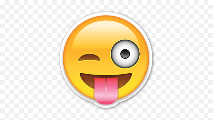 Emotion Emoji Tumblr Iphone Sticker By Suuh - Tongue Out Emoji,Emotion Emoji