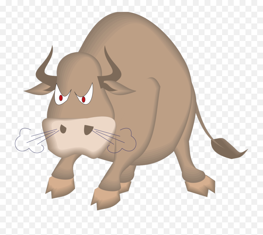 Angry Snorting Bull Png Svg Clip Art For Web - Download Bull In A China Shop Mage Emoji,Snorting Emoticon