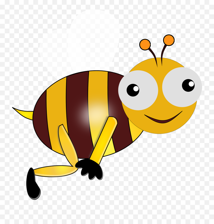 Free Animated Bees Download Free Clip Art Free Clip Art On - Bees Funny Emoji,Bumblebee Emoji