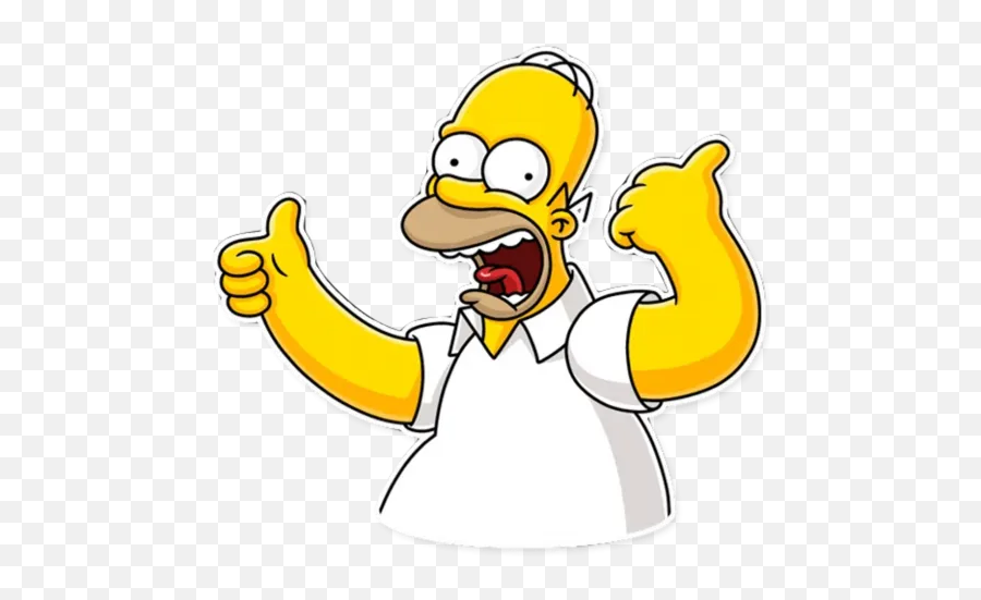 Homer Simpson Stickers For Whatsapp - Homer Simpson Emoji,Homer Simpson Emoji