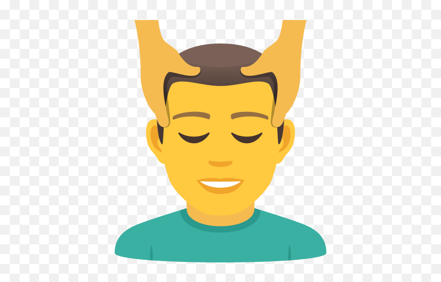 Emoji Man Getting A Massage - Man Getting Massage Emoji Gif,Horn Emoji