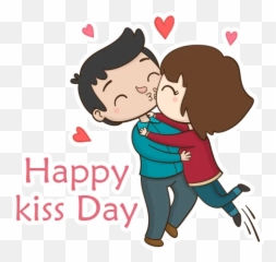 Kiss Day By You - Sticker Maker For Whatsapp Emoji,Kiss On Cheek Whatsapp Emoticon