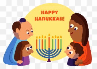 Happy Hanukkah Gifs - Unique Animated Greeting Cards For Free Emoji,Menorrah Emoticon