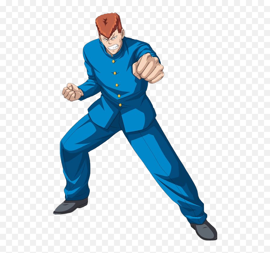 The Newest Kazuma Stickers On Picsart - Yu Yu Hakusho Kuwabara Emoji,Megumin Emoji