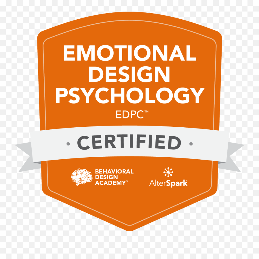 Emotional Design Psychology Certificate - Vertical Emoji,Spectrum Of Emotions