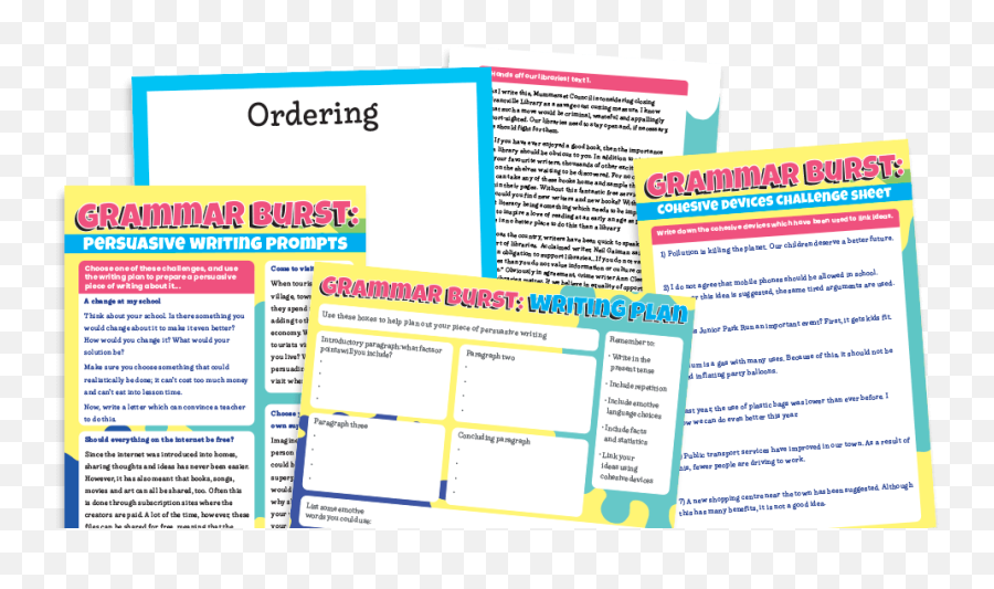 Ks2 Cohesive Devices In Persuasive Writing U2013 Grammar Burst Emoji,Writing Persuasive Letters Based On Facts Not Emotions