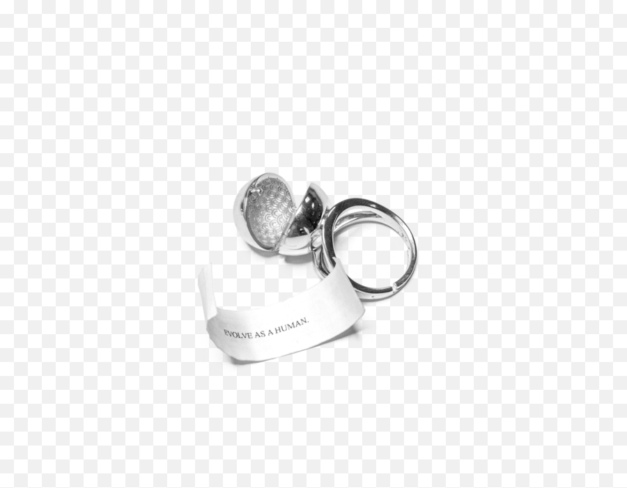 Sphere Secret Ring - Silver Emoji,7 Emotion Rings