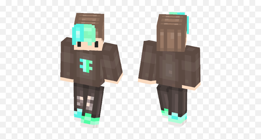 Download Blue Chibi Minecraft Skin For Free Superminecraftskins Emoji,Minecraft Skin Masked Emotions