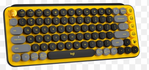 Logitech Pop Keys Mechanical Wireless Keyboard With Emoji,Key Emoji