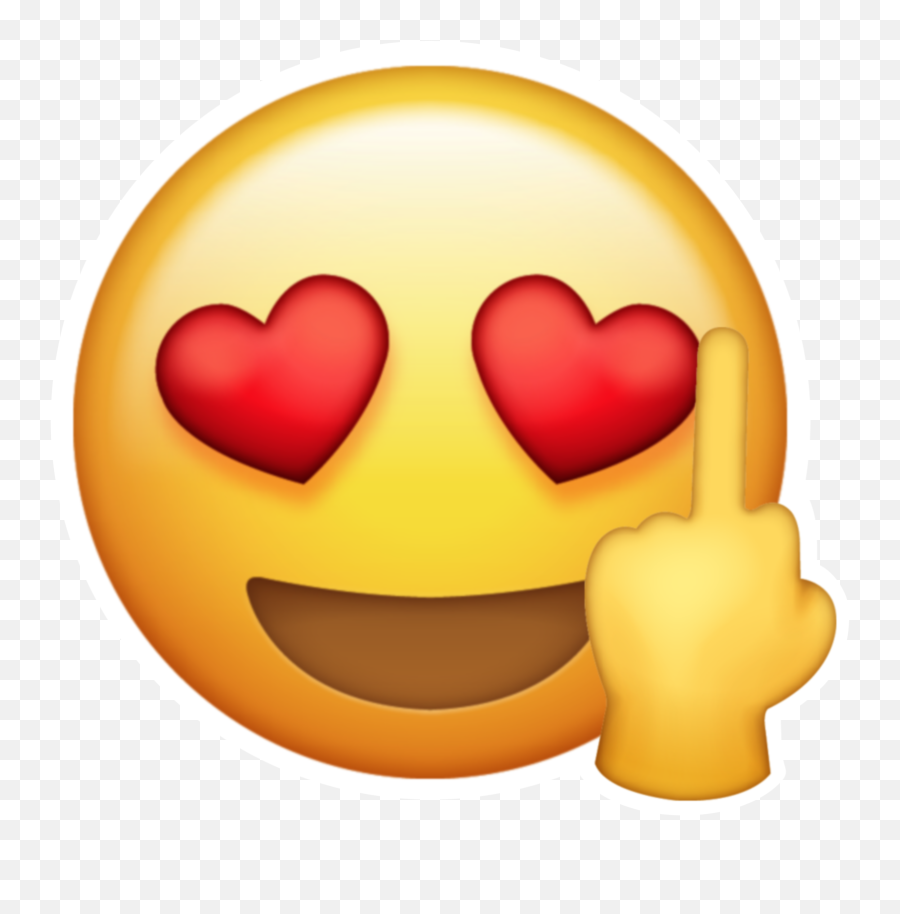 Pin On Emoji Sticker,Heart Eyes Emojie