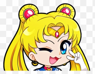 Sailor Moon Sticker Emoji,Full Moon Emoji