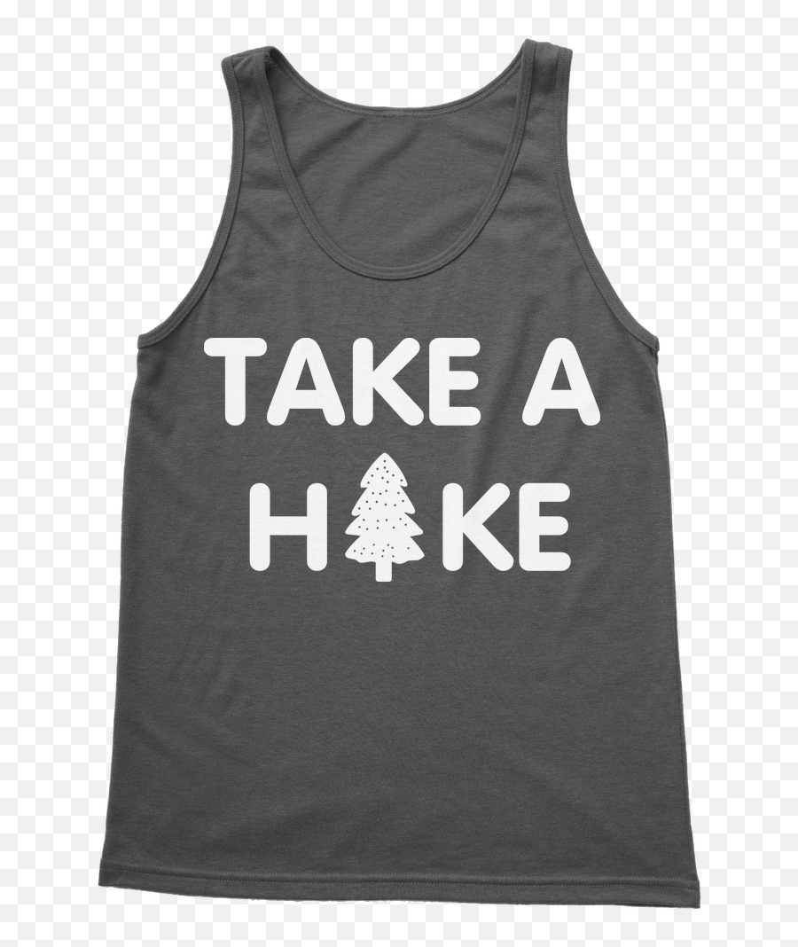 Take A Hike - Funny Camping Adventure Outdoorsblack Classic Womenu0027s Tank Top Emoji,Hiking Emoji