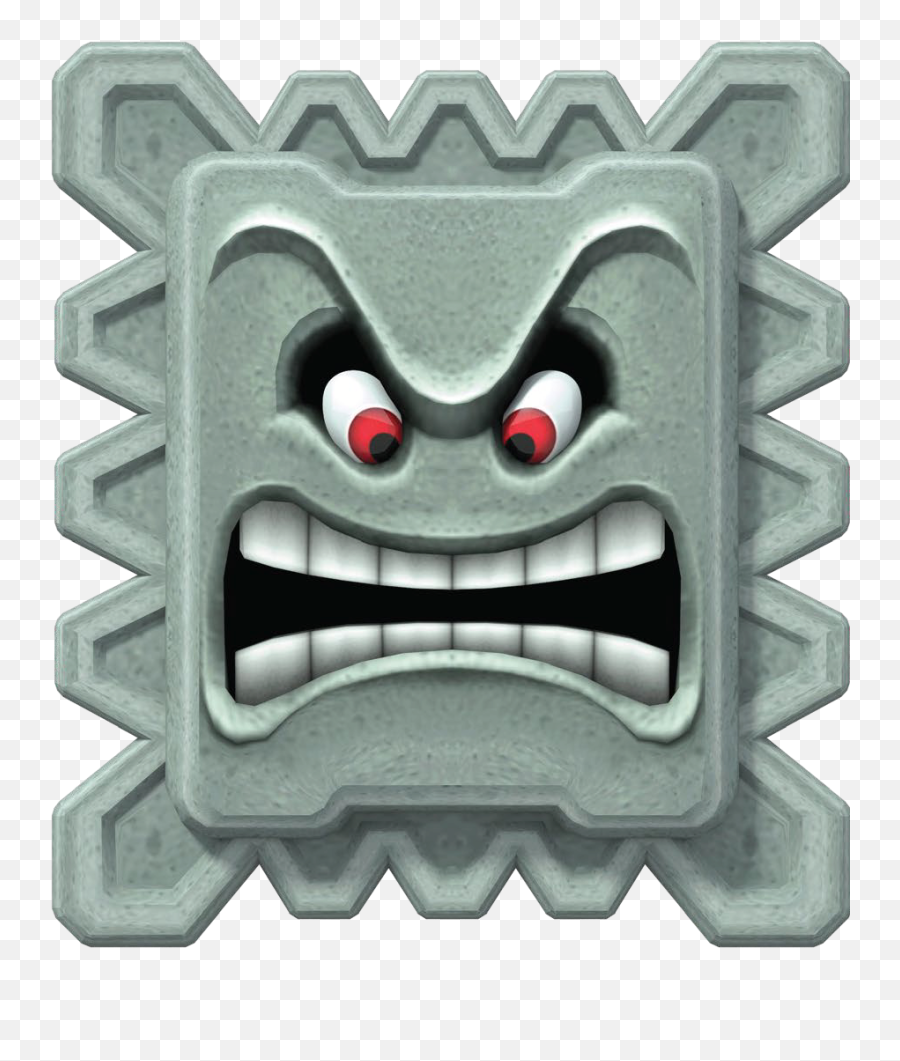 Thwomp - Super Mario Wiki The Mario Encyclopedia Emoji,Angry Emoji Smoke
