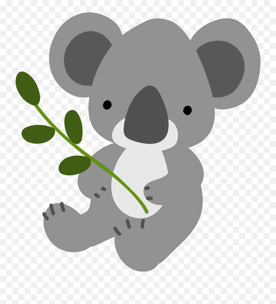 Koala Animal Clipart Free Download Transparent Png Creazilla Emoji,Cute Koala Emojis