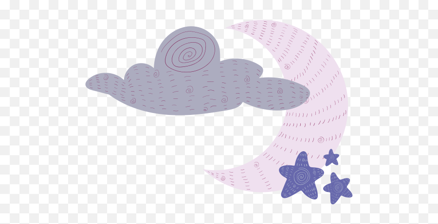 Apuruh Illustrations U2013 Canva Emoji,Cloud And Moon Emoji