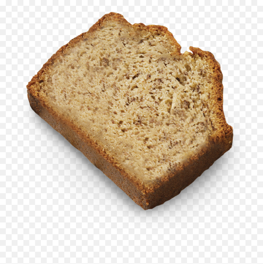 Bread Png - Banana Loaf Slice Slice Of Banana Bread Png Banana Bread Slice Clipart Emoji,Loaf Emoji
