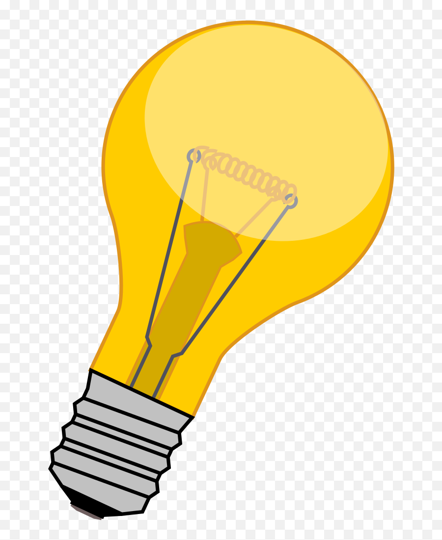 Idea Emoji Black And White Png - Clip Art Library Incandescent Light Bulb,Bulb Emoji