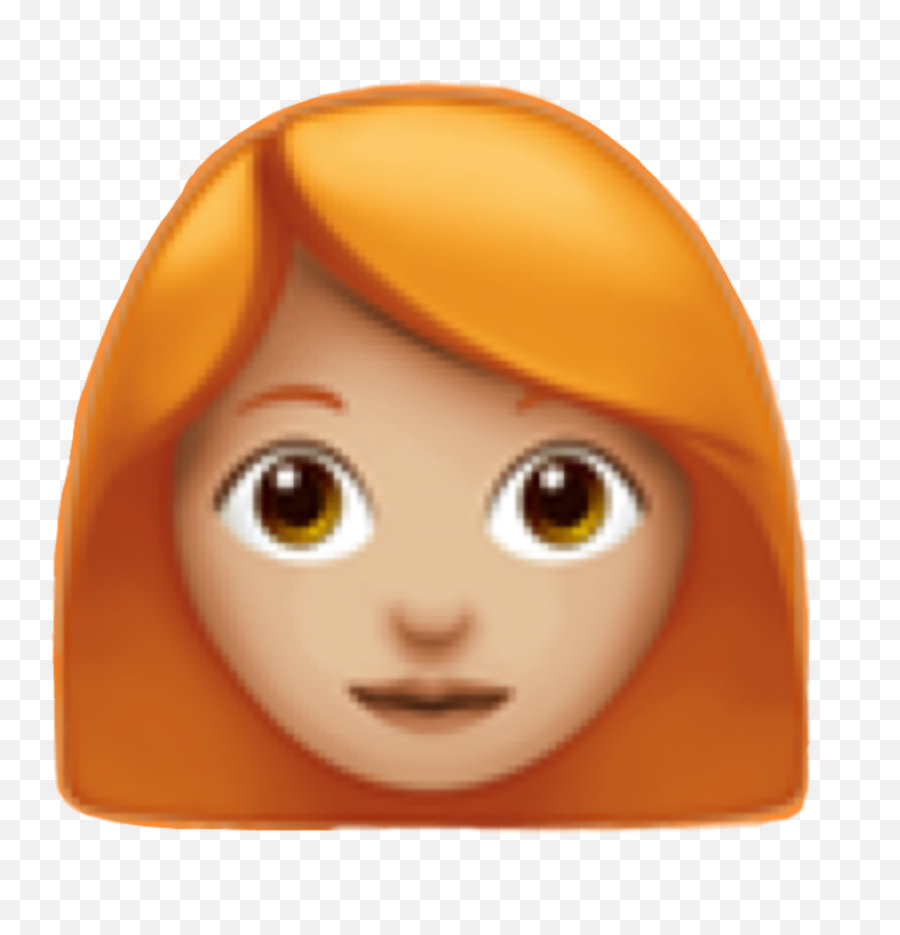 Ruiva Ginger Emoji Sticker Red Hair Emoji Iphoneginger Emoji Free Emoji Png Images