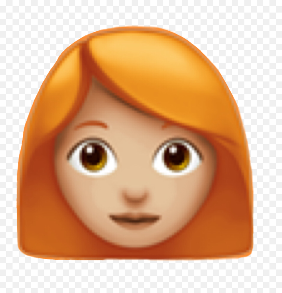 Ruiva Ginger Emoji Sticker - Red Hair Emoji Iphone,Ginger Emoji