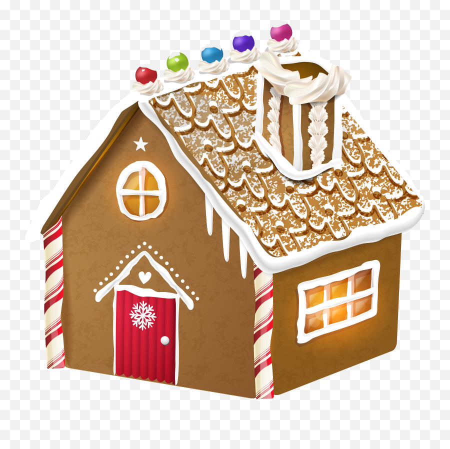 Gingerbread House - Ginger Bread House Clipart Emoji,Gingerbread Emoji