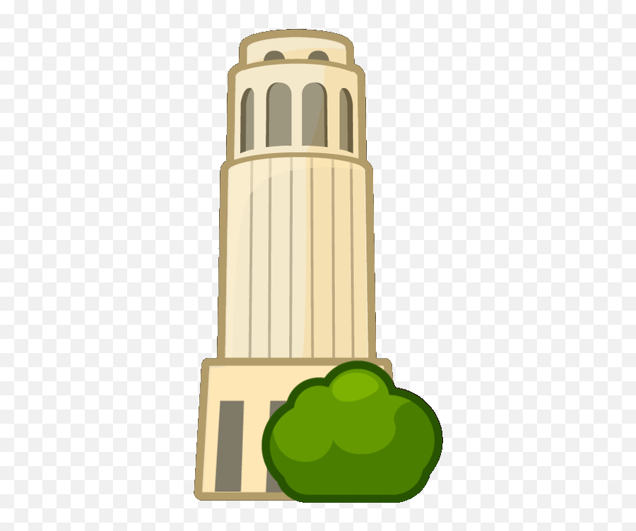 Top Towers Tribe Stickers For Android - Coit Tower San Francisco Clipart Emoji,Tower Emoji