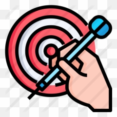 Dart Board - Vertical Emoji,Darts Emoji