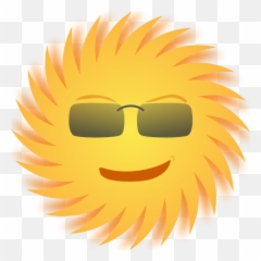 Smiley Sunshine Photo - Sun Clip Art Emoji,Sunshine Emoticon