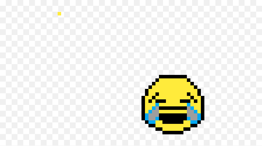Pixilart - Tears Of Joy Emoji By Anonymous Dot,Crying Joy Emoji
