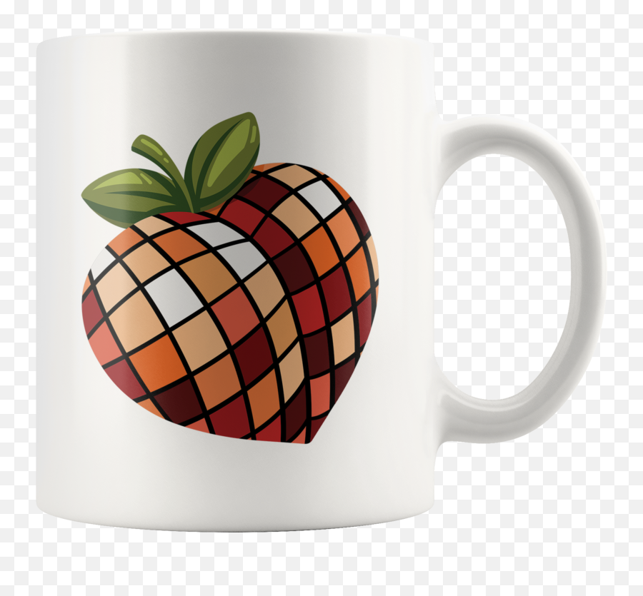 Buy Peach Emoji Mug Designed For Gay Bears Cubs And Otters - Serveware,High Af Emoji