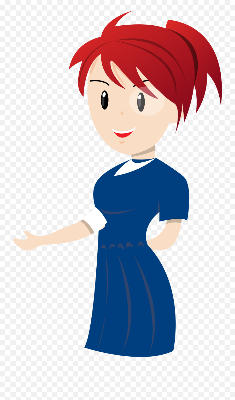 Red Head Clip Art - Clipartsco Woman Teacher Cartoon Emoji,Redhead Emoji