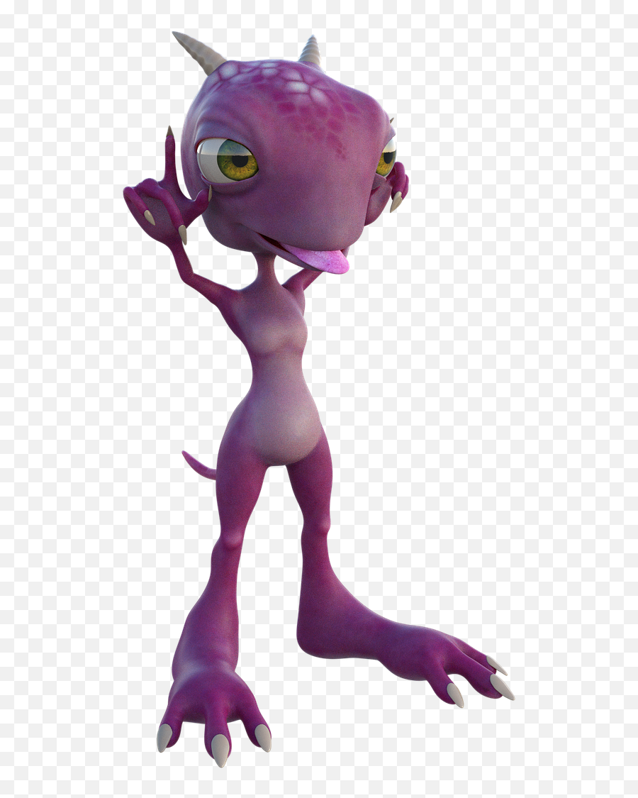 Alien Cartoon Standing - Free Image On Pixabay Fictional Character Emoji,Emotions As Energy Food For Aliens
