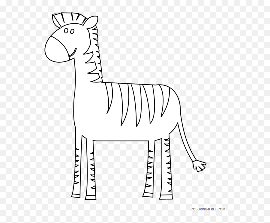 Zebra Coloring Pages Zebra Printable - Colouring Cartoon Of Zebra Emoji,Gun Skull And Pie Emoji Roblox