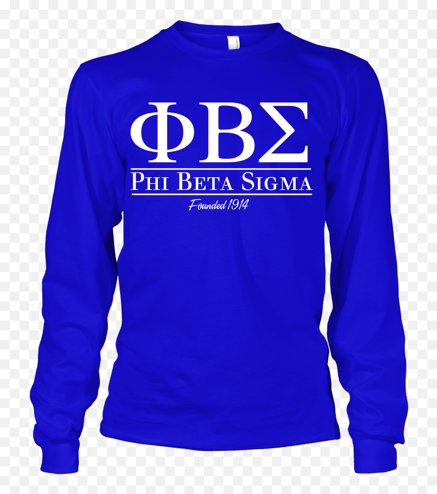 Phi Beta Sigma Collegiate Long Sleeve - Sigma Psi Zeta Emoji,Divine Nine Emojis