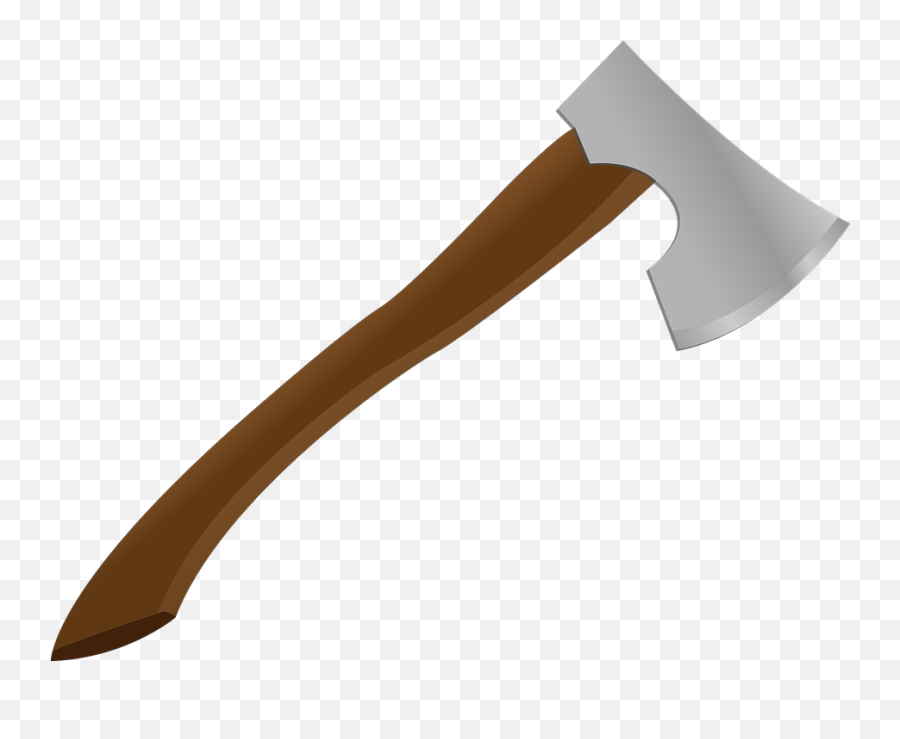 Axe Cutting Wood Lumberjack - Free Vector Graphic On Pixabay Økse Png Emoji,Axe Emoticon Facebook