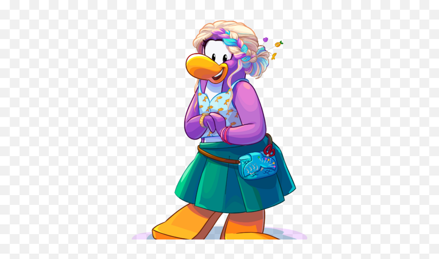 Dot The Disguise Gal - Dot Png Club Penguin Emoji,Emojis De Pinguinos Utilizables